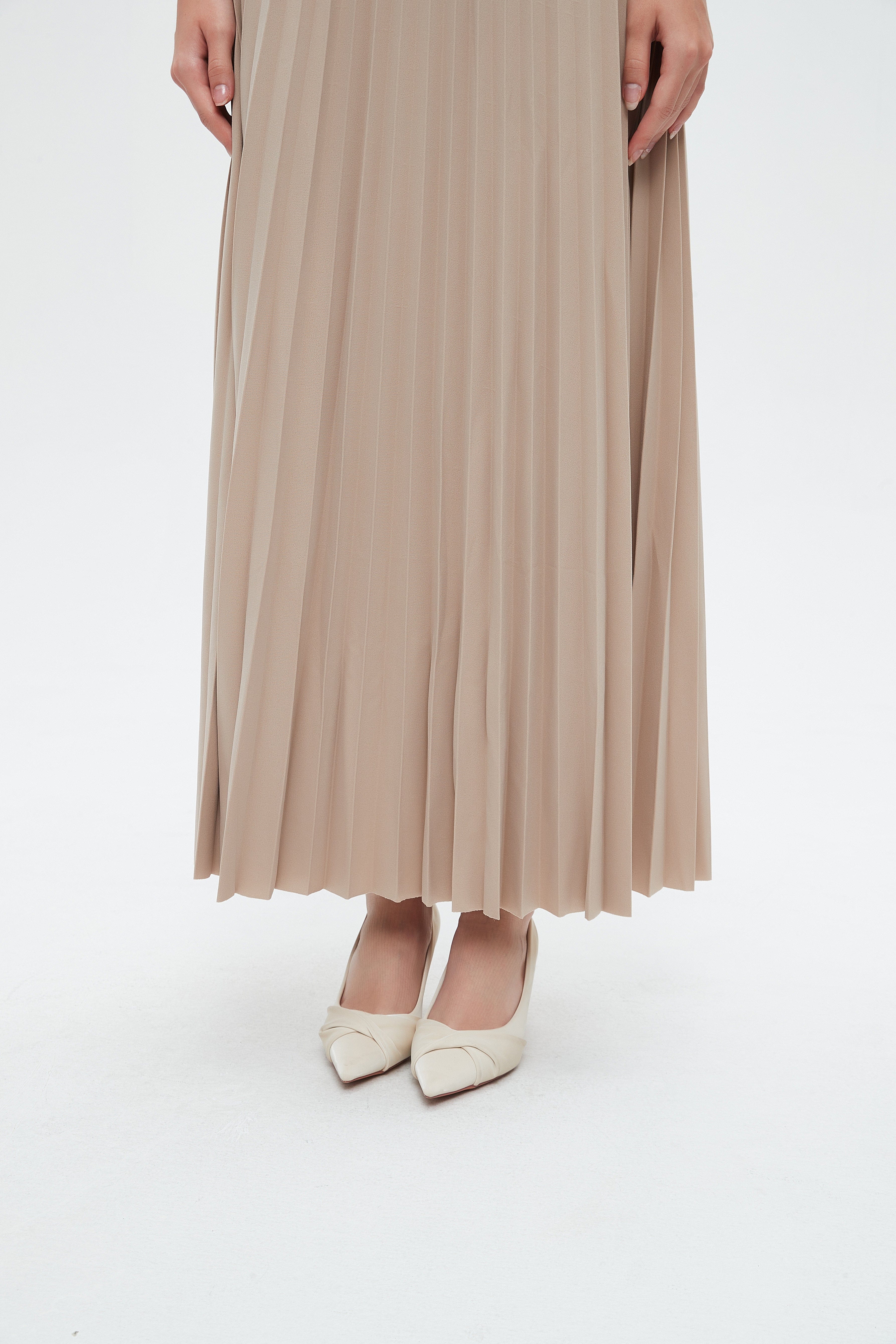 تنورة ميدي سادة بليسية - Image 14