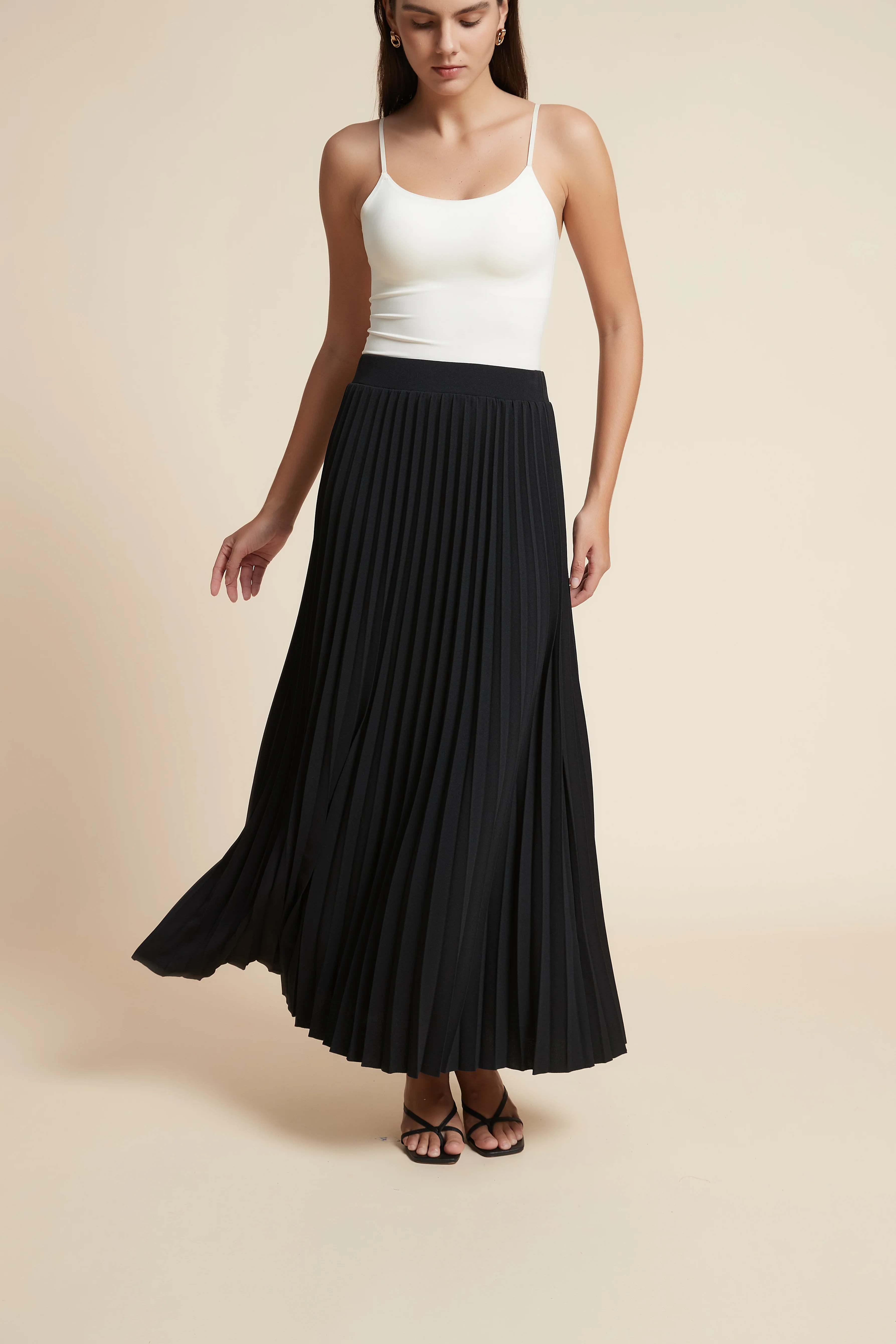 تنورة ميدي سادة بليسية - Image 17