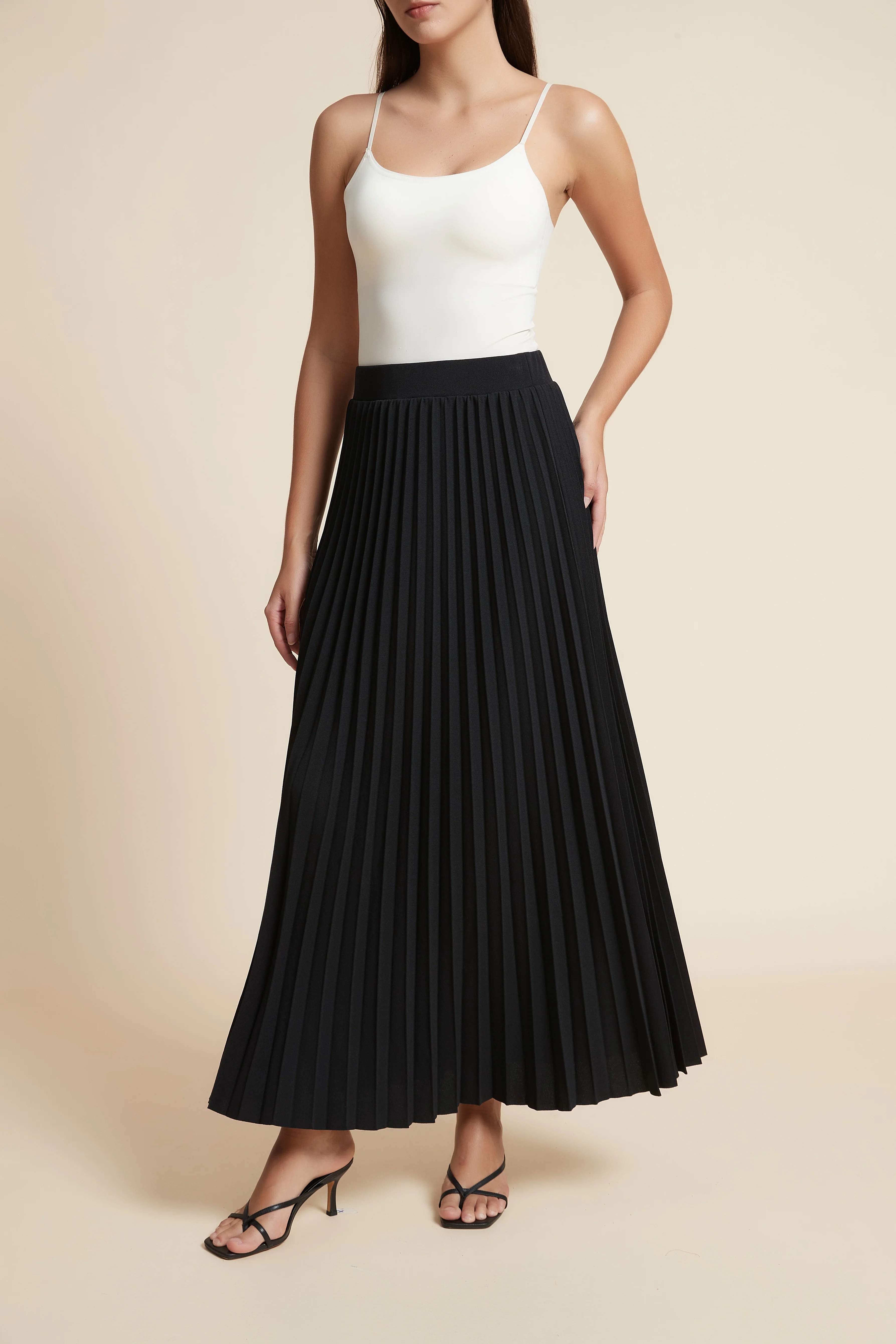 تنورة ميدي سادة بليسية - Image 18