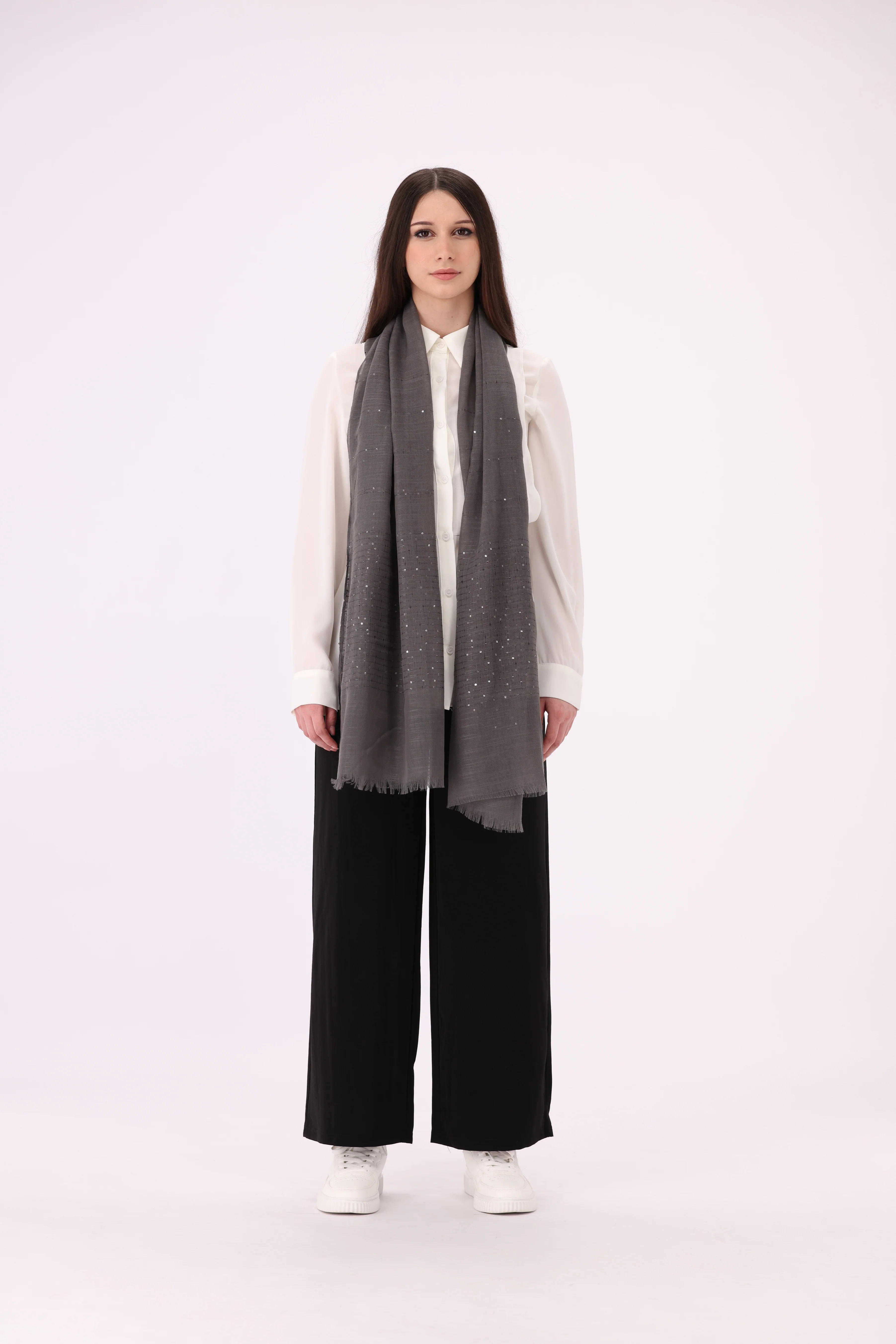 وشاح طويل سادة - Image 18